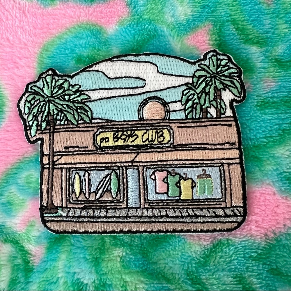 NEW Stoney Clover PB Boys Club patch Palm Beach destination RARE discontinued